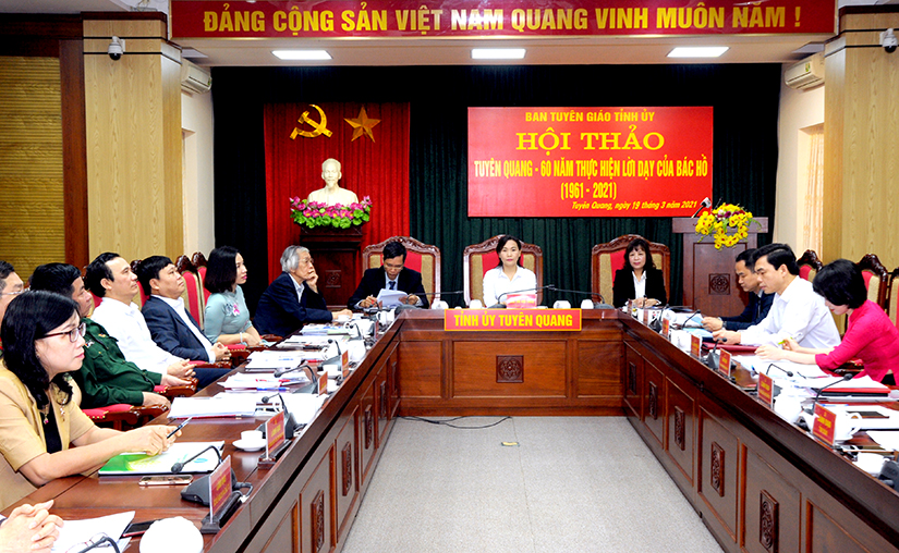Tuyên Quang - Mãi khắc ghi lời dạy của Chủ tịch Hồ Chí Minh