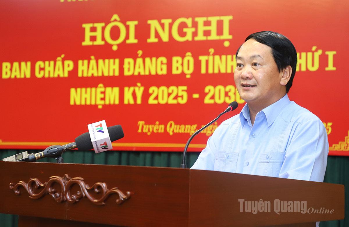 Hội nghị Ban Chấp hành Đảng bộ tỉnh lần thứ I