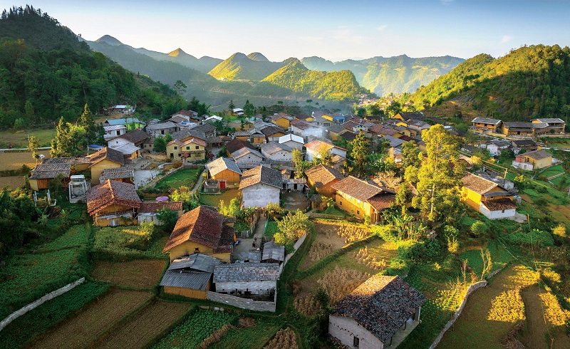 Làng Lô Lô Chải xã Lũng Cú được vinh danh "Làng du lịch tốt nhất thế giới"