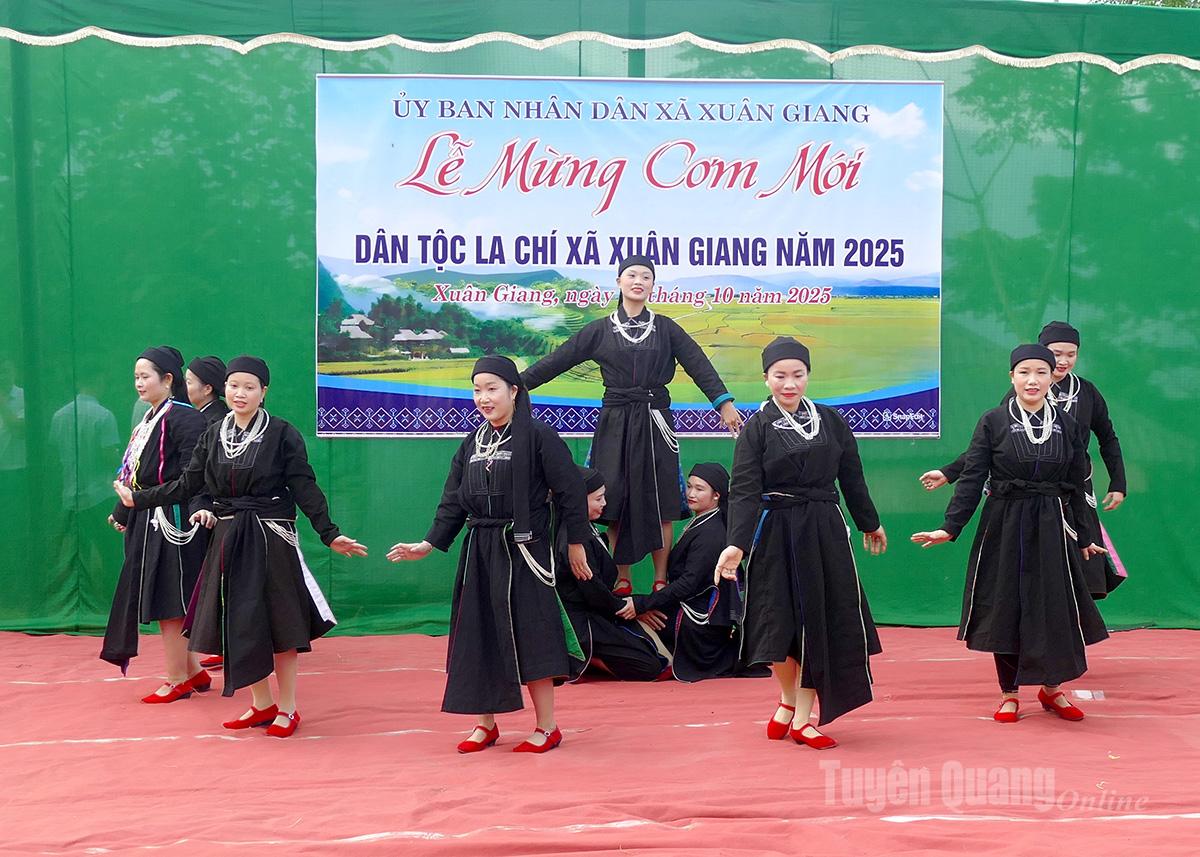 Lễ mừng cơm mới dân tộc La Chí xã Xuân Giang