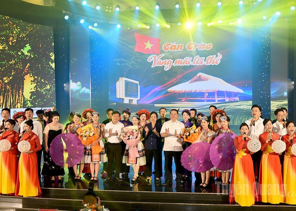 Chương trình chính luận nghệ thuật “Tân Trào vang mãi lời thề”
