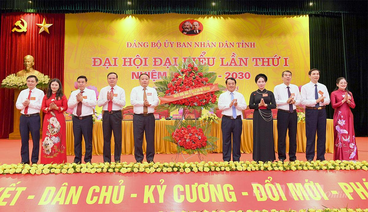Đại hội đại biểu Đảng bộ UBND tỉnh lần thứ I, nhiệm kỳ 2025-2030 thành công tốt đẹp