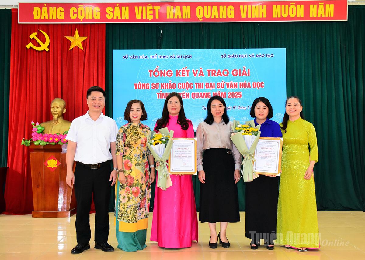Tổng kết và trao giải cuộc thi Đại sứ văn hóa đọc tỉnh Tuyên Quang năm 2025