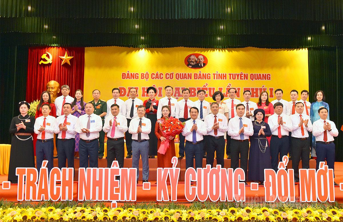 Đại hội đại biểu Đảng bộ các cơ quan Đảng tỉnh: Đoàn kết - Trách nhiệm - Kỷ cương - Đổi mới - Phát triển