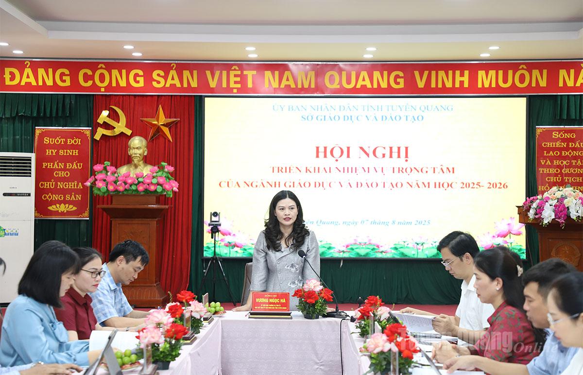 Ngành Giáo dục và Đào tạo triển khai nhiệm vụ năm học 2025 – 2026